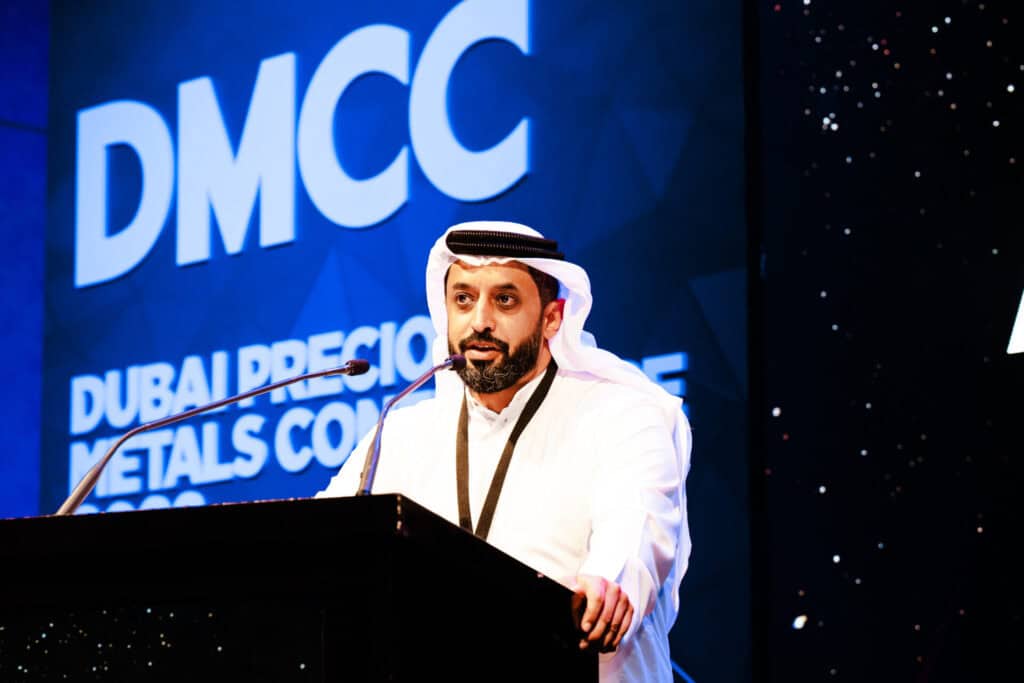 Speaker at DMCC Precious Metals Conference in Dubai.